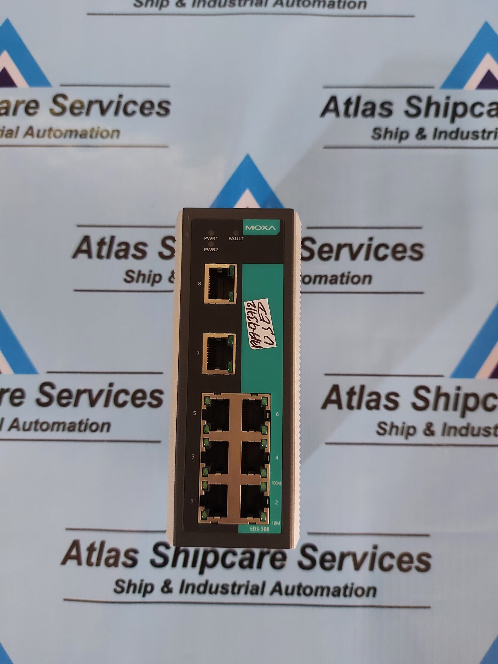 MOXA EDS-308 INDUSTRIAL ENTHERNET SWITCH